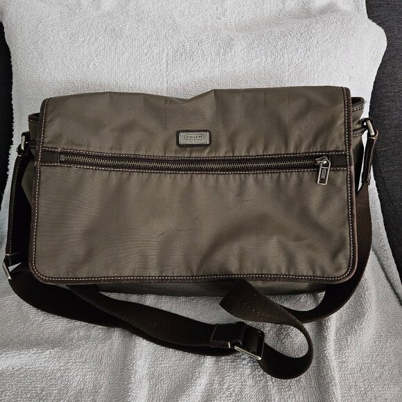 🔆50% OFF! Coach Nylon Messenger Bag - Picture 1 of 16